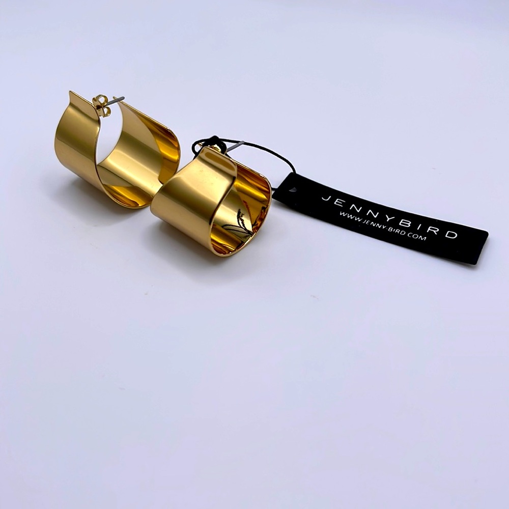 Jenny Bird Gold, Hoop Earrings
